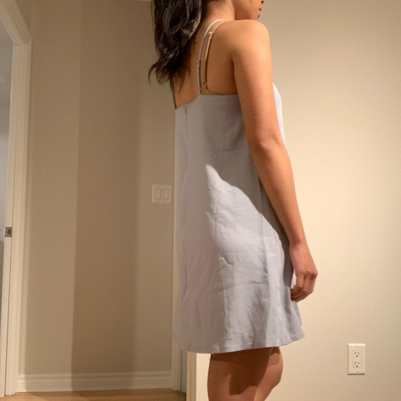 Missguided periwinkle blue dress UK size 8 (perfect for summer, weddings) - Picture 3 of 4